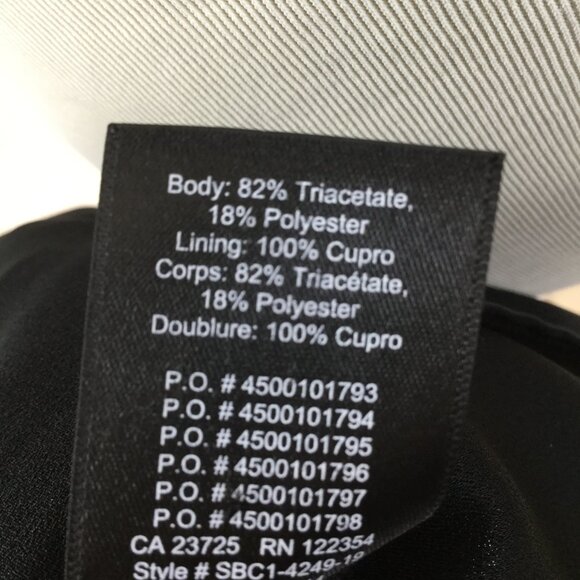 Aritzia Babaton Black Open Front Blazer 00 - Picture 8 of 9